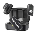 Micrófono Lavalier Inalámbrico Duo Hi-Fi