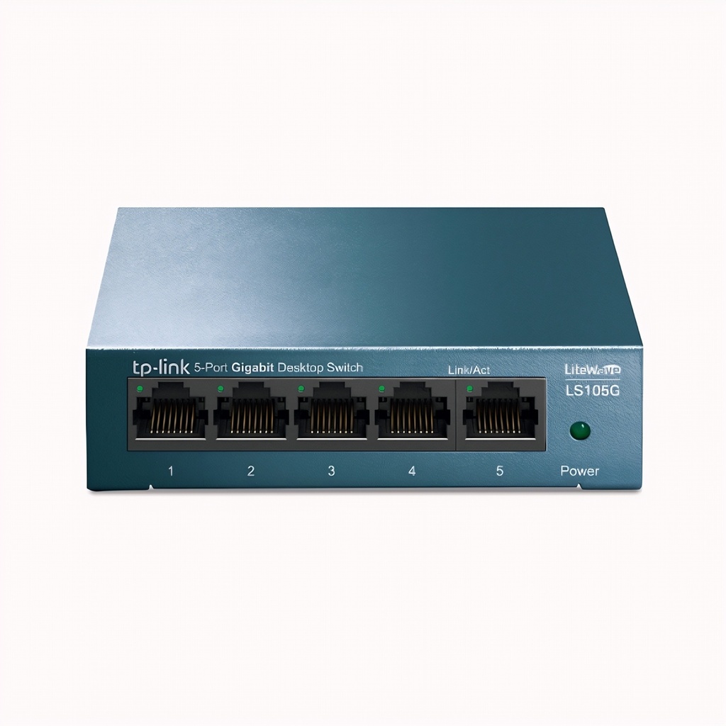 Switch No Administrable 5 Puertos Gigabit