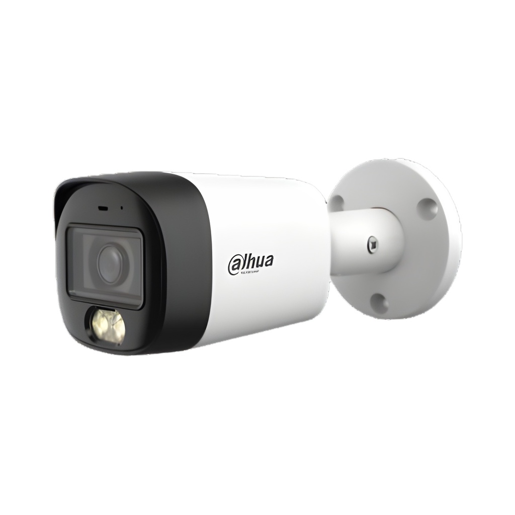 Cámara Bullet Exterior 5MP 2.8mm Infrarroja Y Luz Blanca 30m Audio