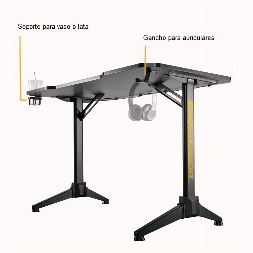 Escritorio Gamer Rgb 120cm