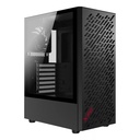 Gabinete Atx Mid Tower ATX/Micro-ATX/Mini-ITX Negro Vidrio Templado Sí USB