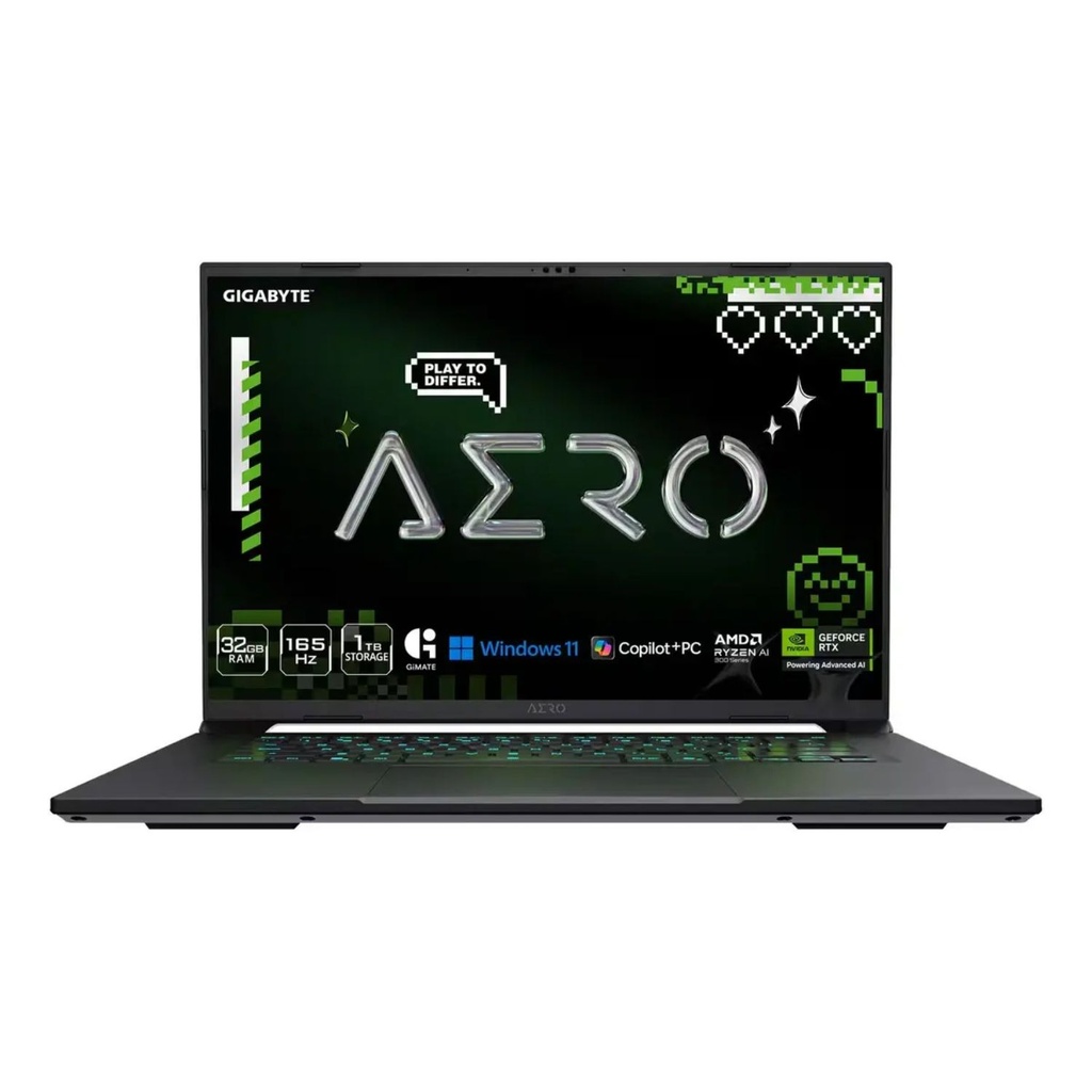 Notebook Amd Ryzen 7 Generación 16" Qhd+ 165Hz 16GB Ddr5 SSD NVME 1TB Windows 11 Home