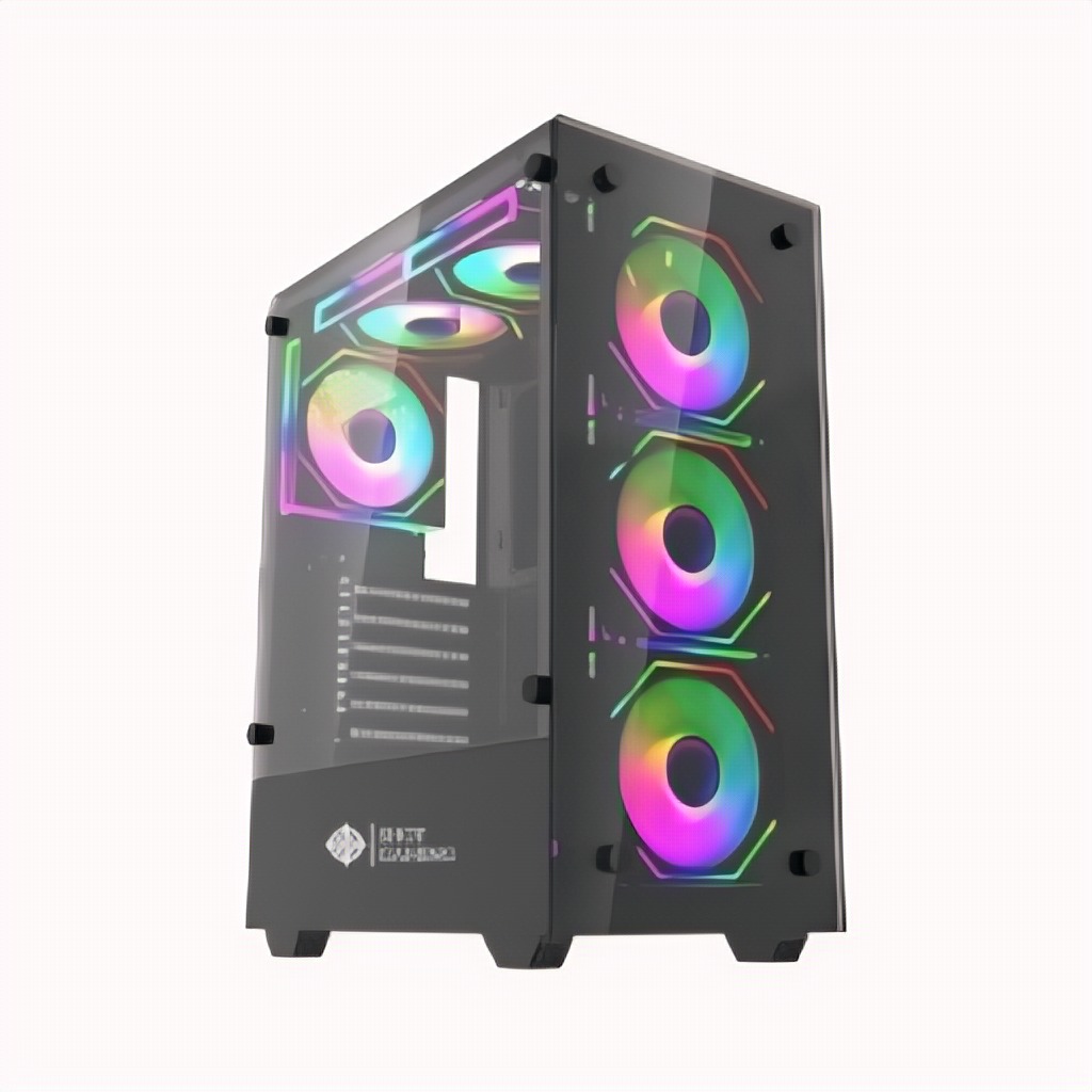 Cristal Templado Frontal Y Lateral Para Psu Cover Incluye Coolers En Caja