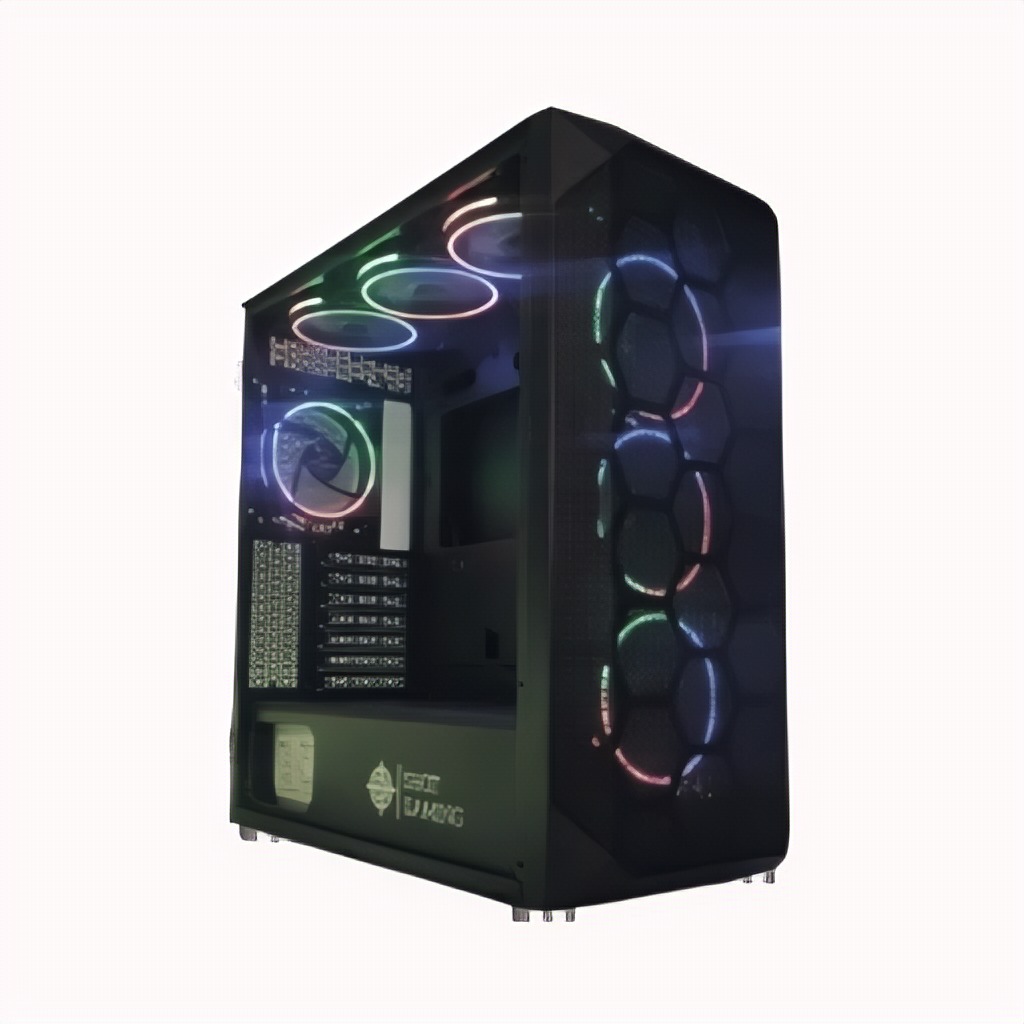 Gabinete Gamer Shot Gaming Pro Series SHOT-SUP-230B-Black | Cristal Templado