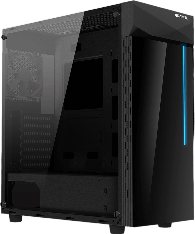 Gabinete Gamer GIGABYTE C200 | Cristal Templado, RGB Frontal