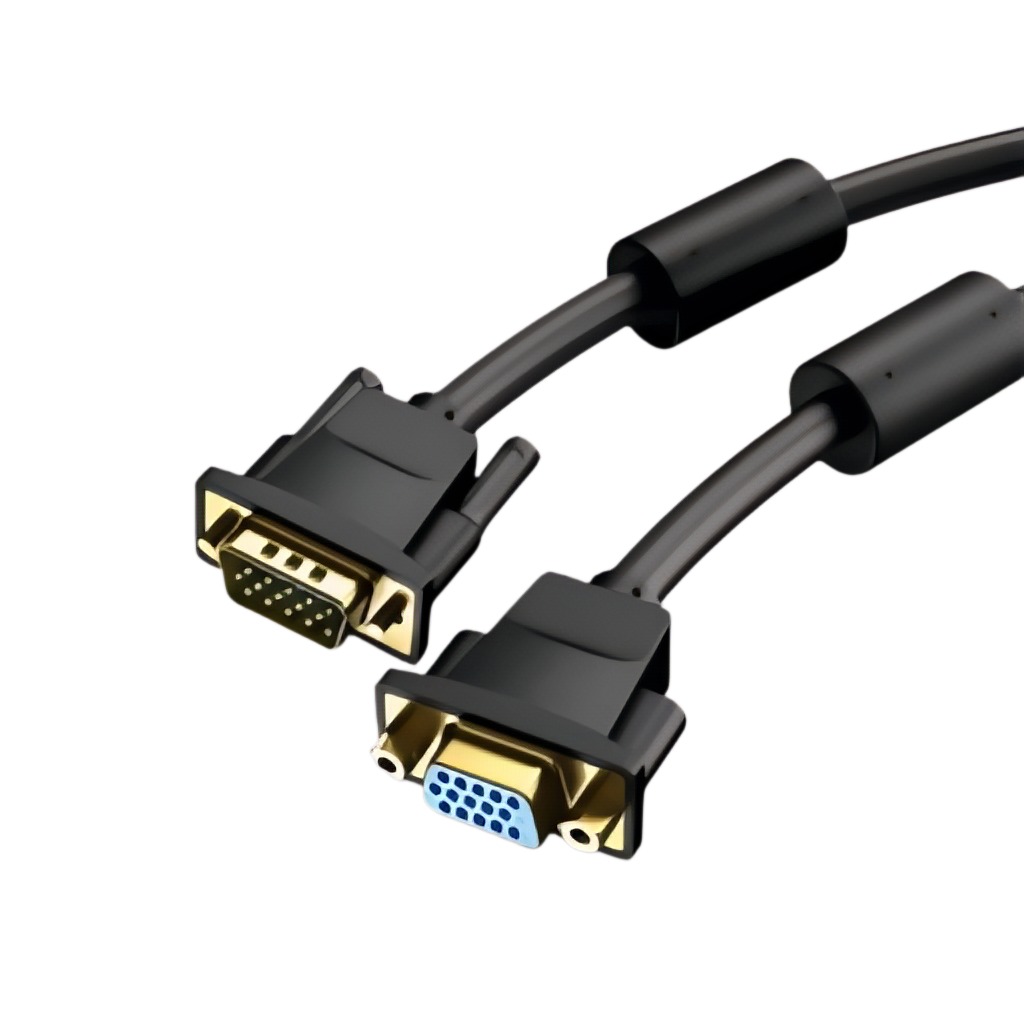 Cable de Extensión VGA Dracma | Macho/Hembra, Blindado, Con Filtro, 30 m