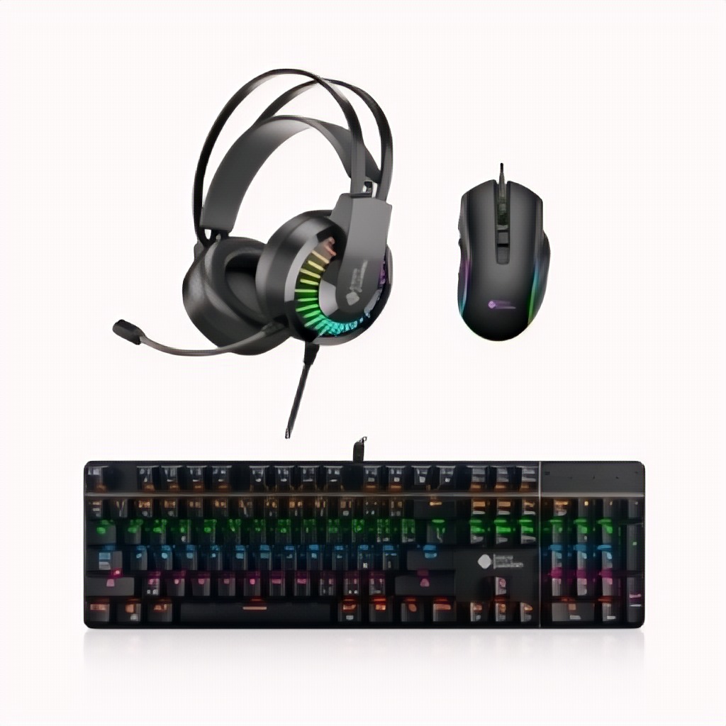 Combo Gamer Teclado, Mouse Y Auriculares