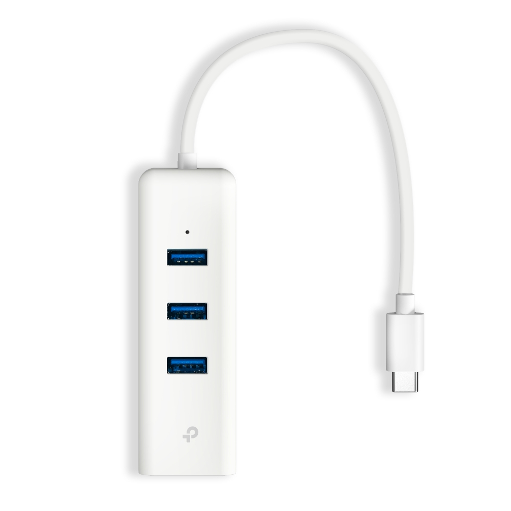 Hub TP-LINK UE330C | 3 puertos USB tipo C, Gigabit Ethernet