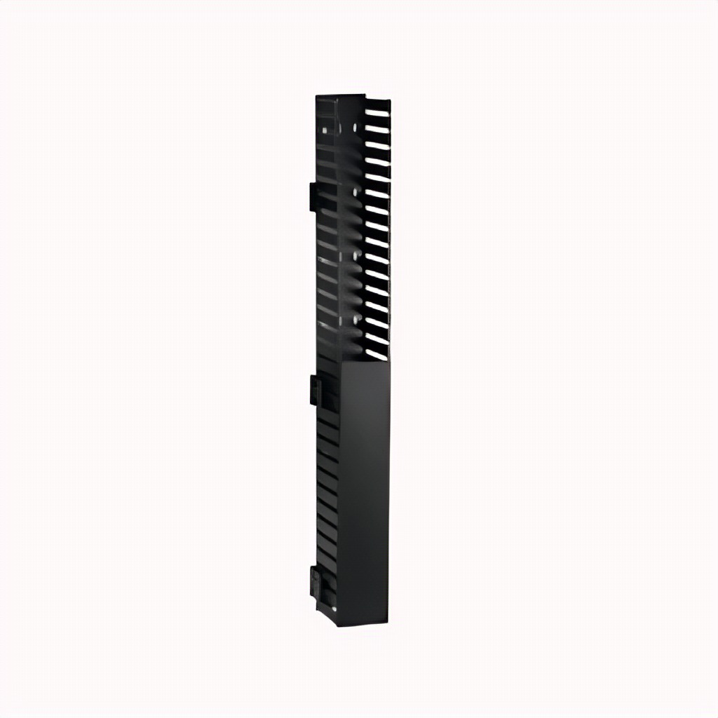 Organizador De Cables Vertical 37U Plástico Con Tapa