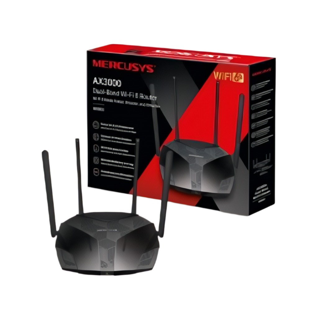 Router Inalámbrico MERCUSYS MR80X | AX3000, WiFi6