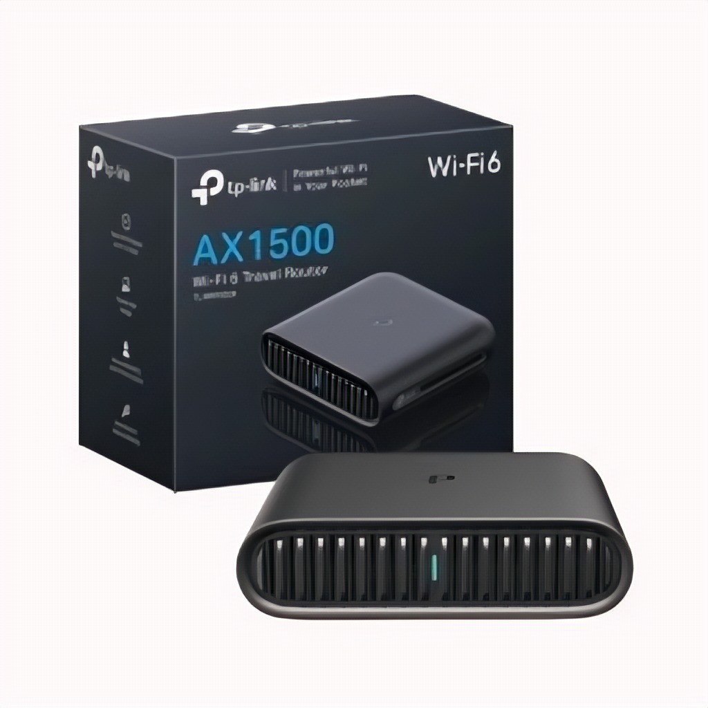 Router inalámbrico para viaje TP-LINK TL-WR1502X | WiFi 6, 4K