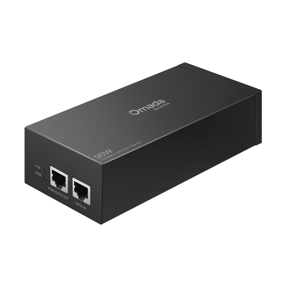 Inyector TP-LINK POE380S | Omada, 2 puertos RJ45 PoE++