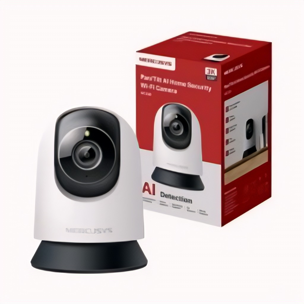Cámara WiFi Pan/Tilt MERCUSYS MC230  | 3K HD, IA, Movimiento horizontal y vertical