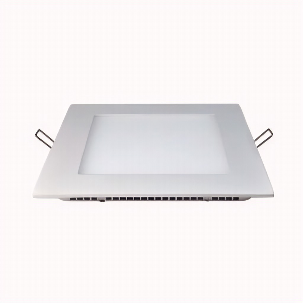 Panel LED MyConnection de Embutir | Cuadrado, 12W, Luz Cálida