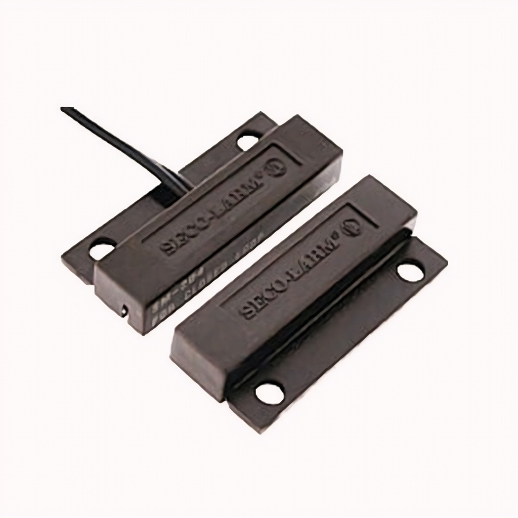 Detector magnético superficial miniatura precableado marrón - General Security