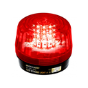 Luz stobe de LED con sirena, 12-24 VAC-DC / roja - General Security