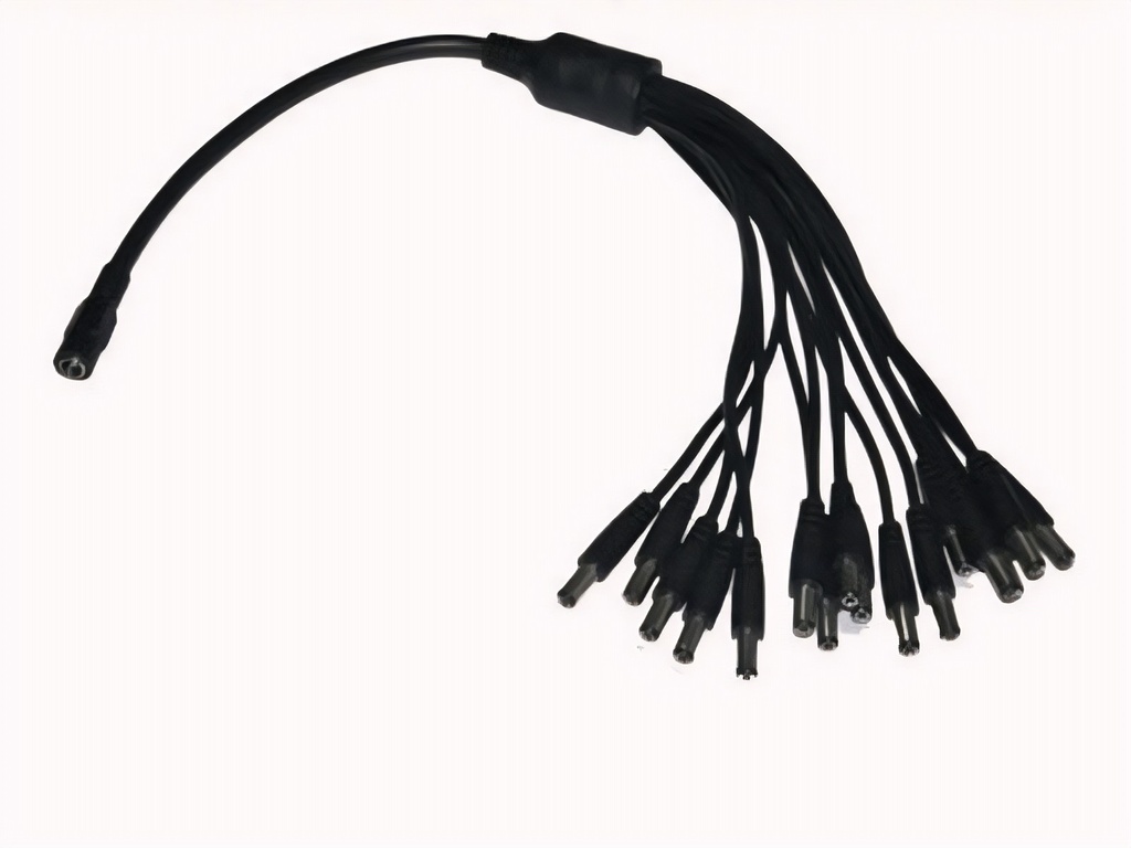 Splitter de Poder para Cámaras CCTV 1 a 16 Salidas