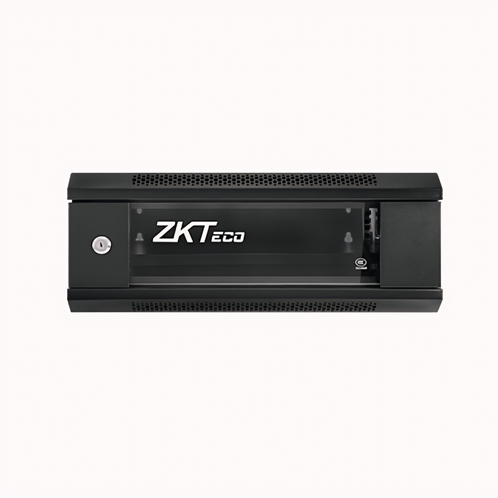 Rack 4u Zkteco Acero Wall Puerta De Vidrio 5404a