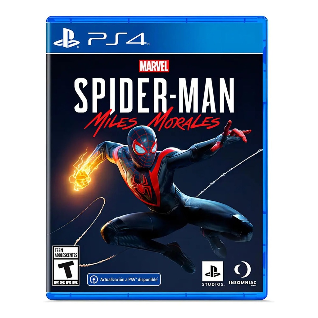 Videojuego Playstation 4 Marvels Spider-Man Miles Morales