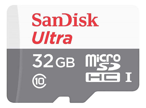 [SDSQUNR-032G-GN3MA] MICRO SD SANDISK 32GB CON ADAPTADOR SD
