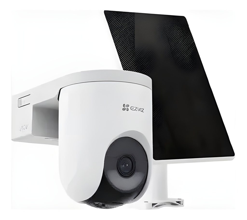 Kit Cámara Torreta WiFi Con Visión Panorámica 360° Y Defensa Activa 4MP IP67