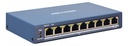 SWITCH POE 100MB INTELIGENTE DE 8 PUERTOS + 1 PUERTO