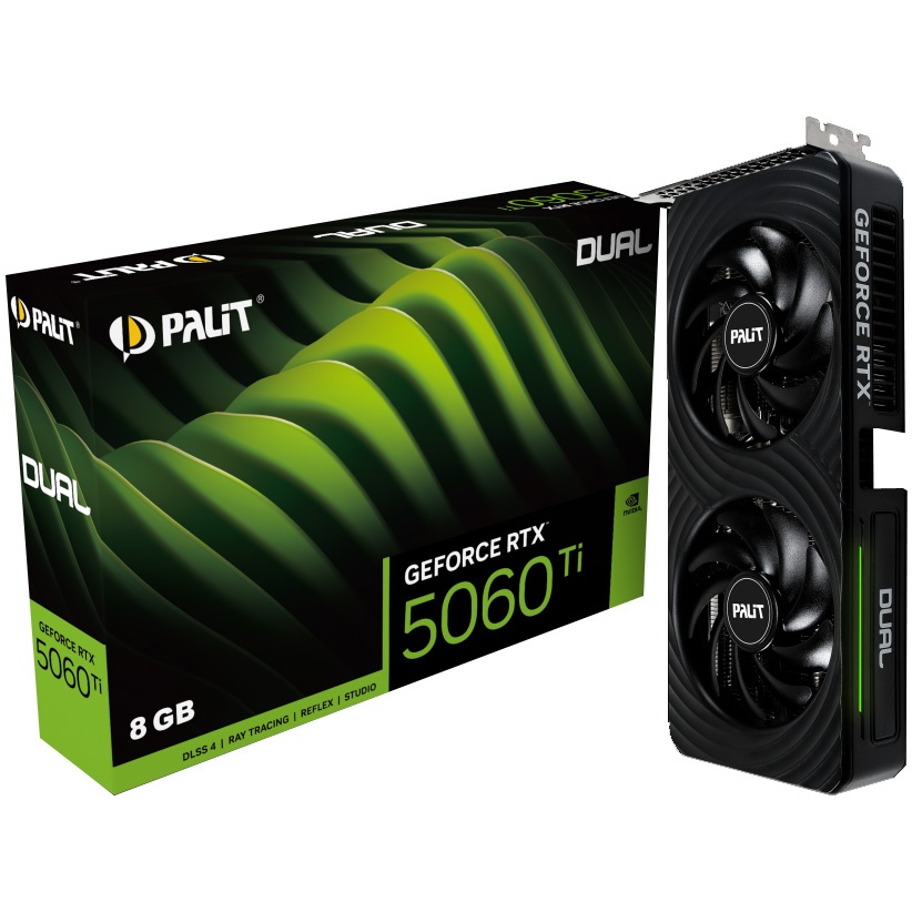 Tarjeta Video Palit RTX 5060Ti Dual 8GB