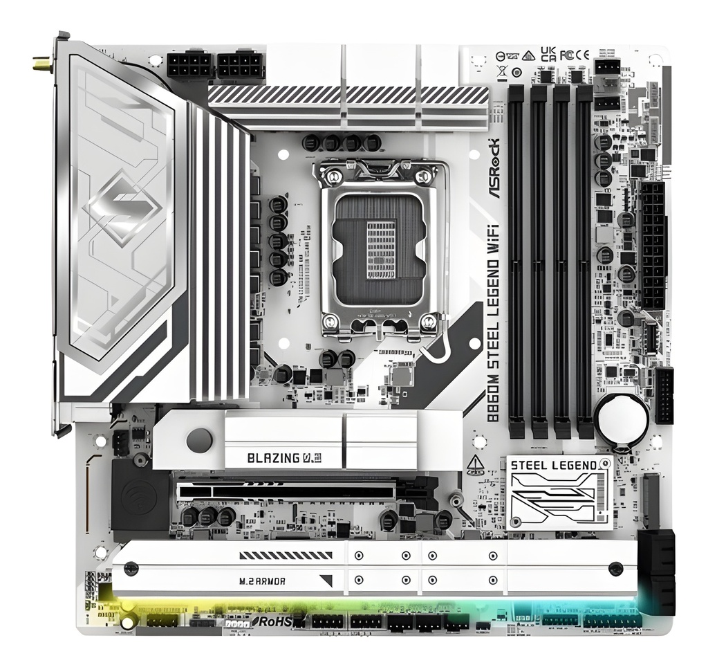 Motherboard Intel B860m Socket 1851 Ddr5 Pcie 5.0 Compatible Micro Atx