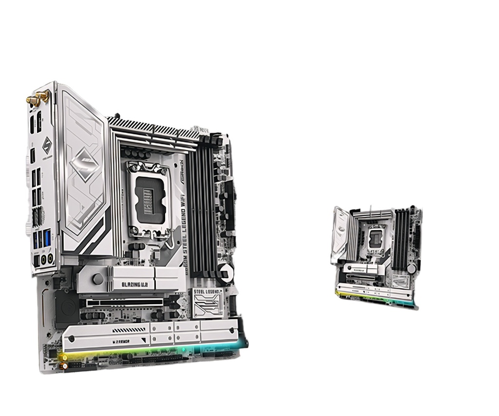Motherboard Intel B860m Steel Legend Socket 1851 Ddr5 Pcie 5.0 Compatible Micro Atx