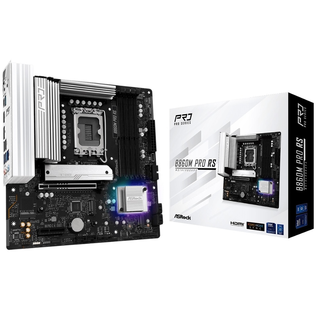[B860M Pro RS] Mother Asrock B860M Pro RS LGA 1851