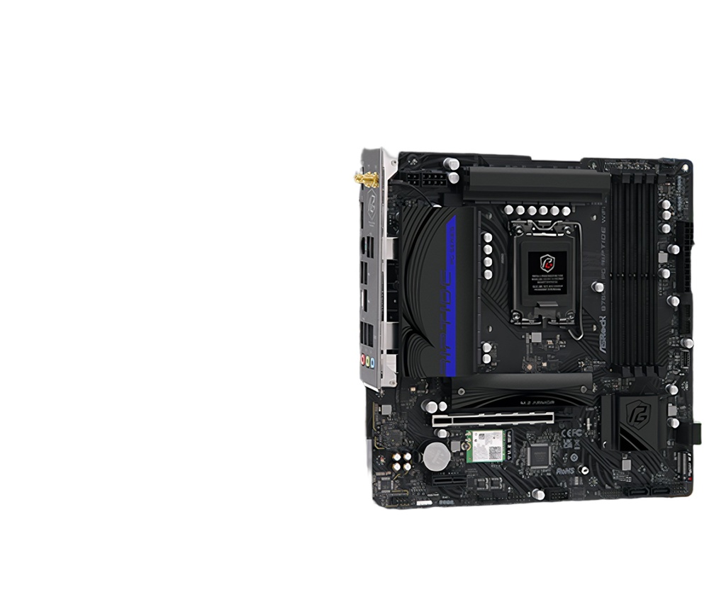 Motherboard Intel B760m Pg Riptide WiFi Socket Lga1700 Ddr5 Pcie 4.0