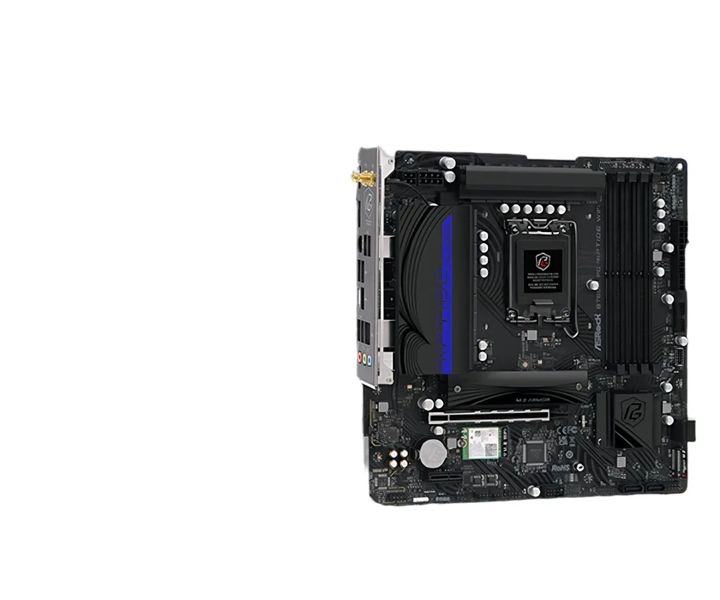 Motherboard Intel B760m Pg Riptide WiFi Socket Lga1700 Ddr5 Pcie 4.0