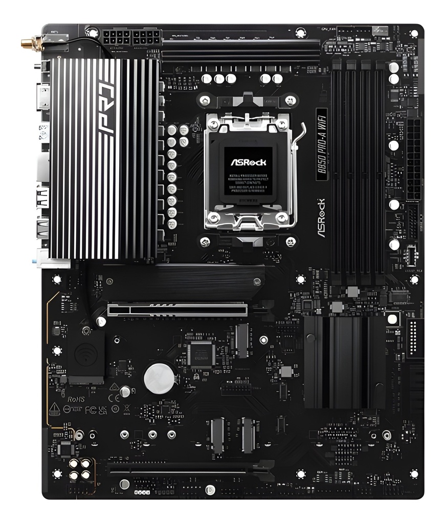Motherboard Amd Am5 Ddrii Pcie 4.0 Compatible Ryzen Series 7000/8000/9000 Atx