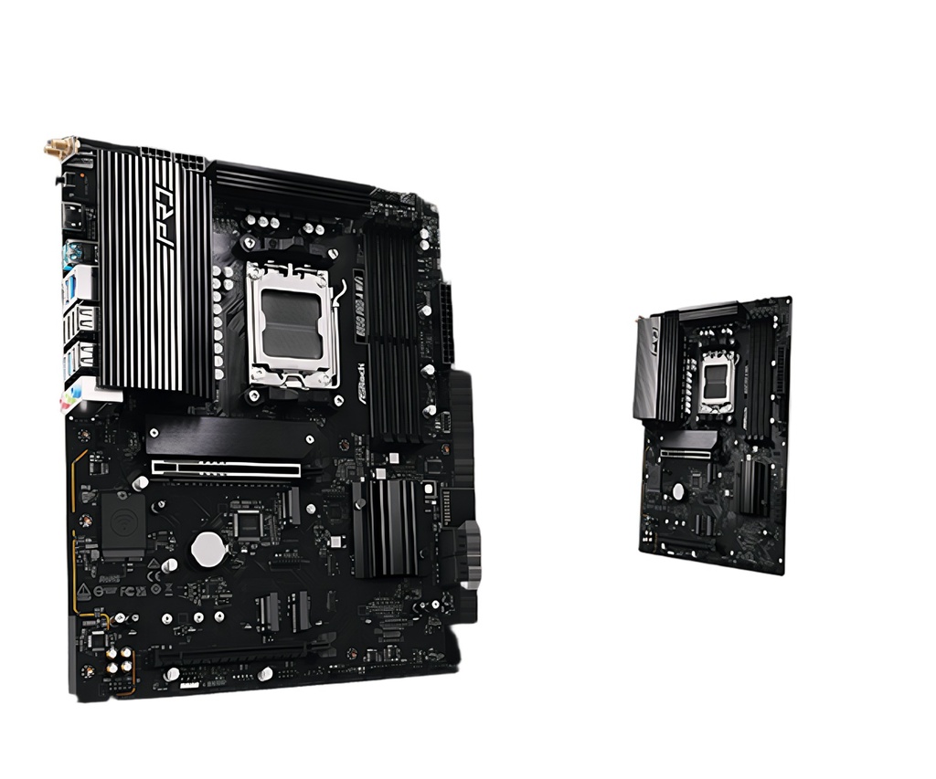 Motherboard Amd B850 Pro-A Am5 Ddr5 Pcie 4.0 Compatible Ryzen Series 7000/8000/9000 Atx
