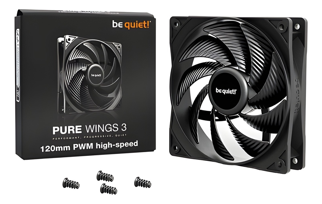 Ventilador De Gabinete 120mm Negro