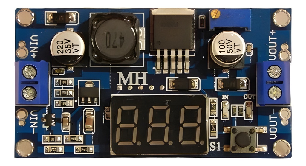 Estabilizador De Tensión 30V 2A Con Voltímetro