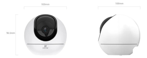 Cámara De Seguridad Ezviz 3K Con Visión Nocturna Y Panorámica 360º