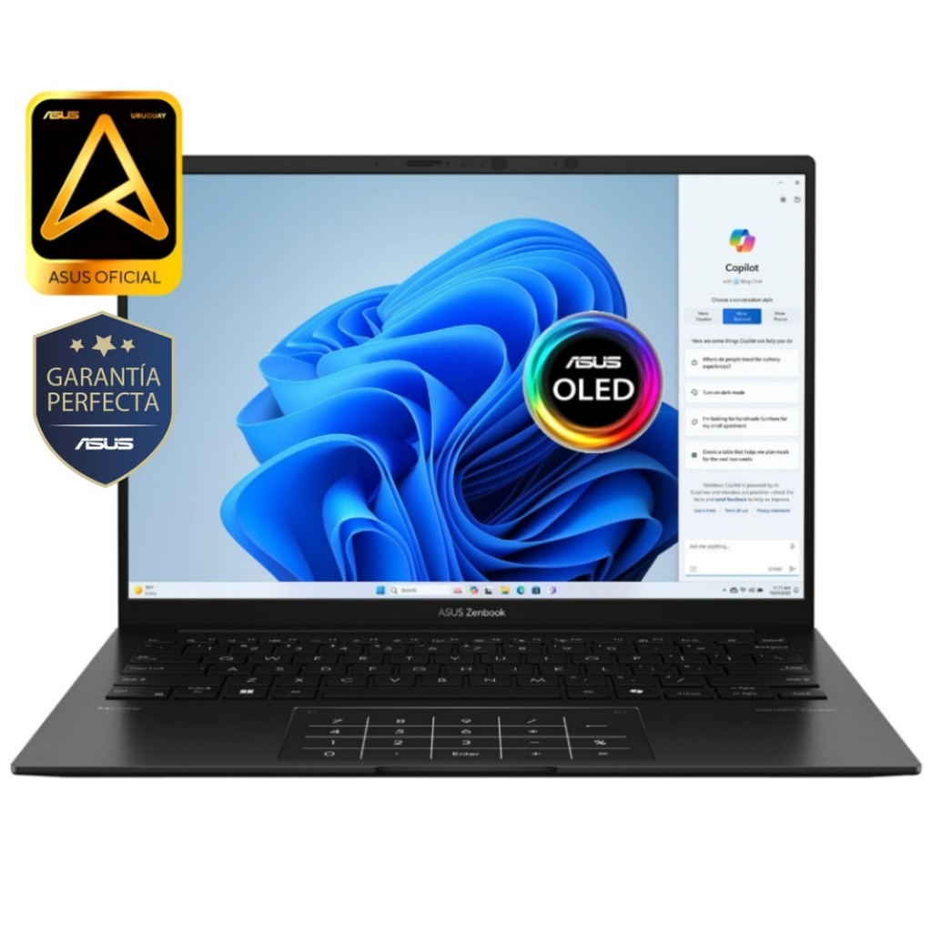 [UM3406HA-QD015W] Notebook Asus Zenbook Ryzen 7 5.1Ghz, 16GB, 1TB SSD, 14" OLED