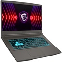 Notebook Gamer MSI Ryzen 5 4.6Ghz, 8GB, 512GB SSD, 15.6" FHD, RTX 4050 6GB