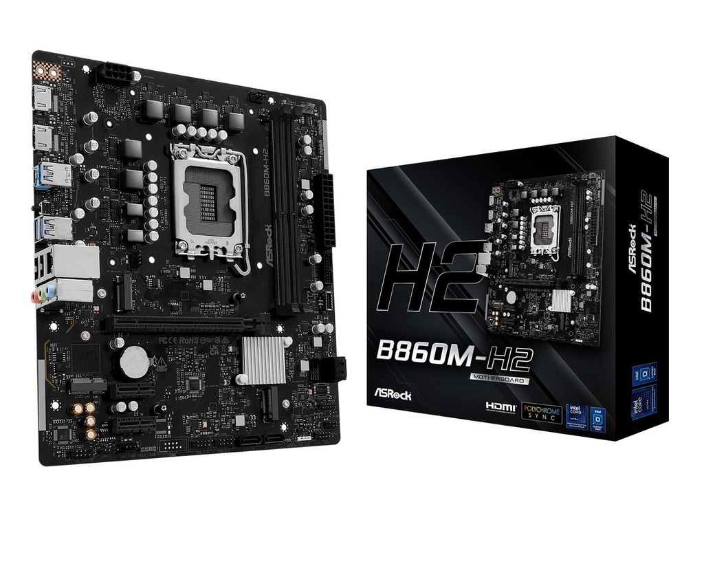 [90-MXBS00-A0UAYAZ] Mother Asrock B860M-H2 LGA 1851