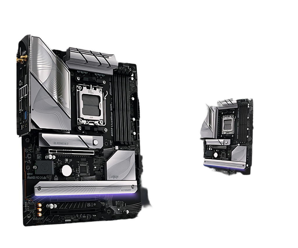 Motherboard Amd B850 Am5 Ddr5 Pcie 4.0 Compatible Ryzen Series 7000/8000/9000 Atx