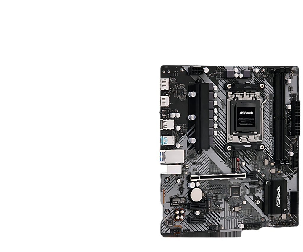Placa Madre Amd B650 Socket Am5 Ddr5 Pcie 4.0 Compatible Ryzen Series 7000 8000 9000 Micro Atx