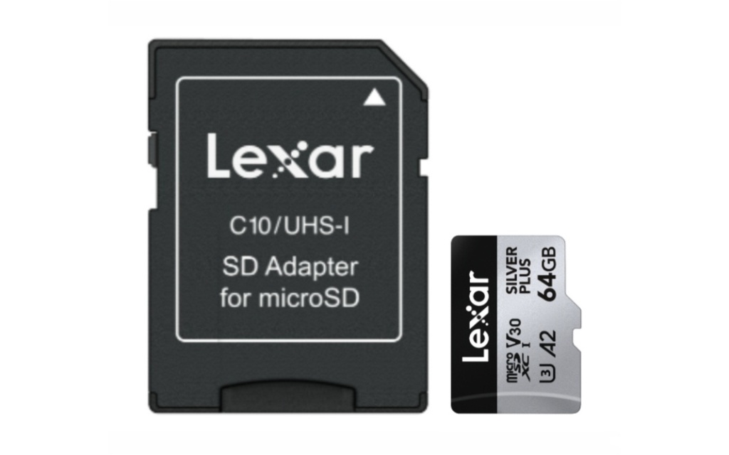 Memoria microSDXC Lexar Pro 64GB Silver Plus