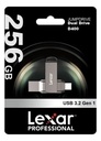 Pendrive 256GB Lexar Con Doble Conexión USB-A Y USB-C