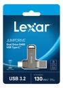 Pendrive Lexar 128GB JumpDrive Dual Drive D400 USB 3.2