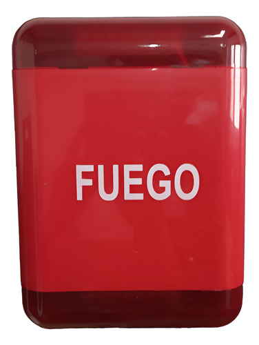 Sirena de Incendio Exterior Estroboscópica 12V