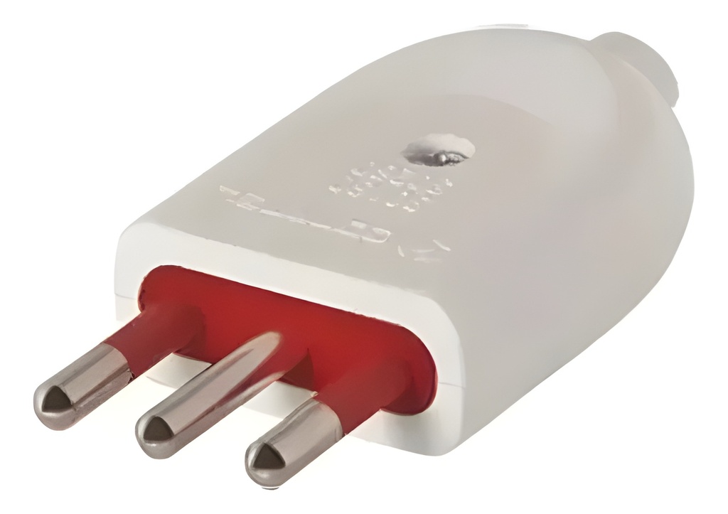 Alargue Eléctrico 3 Puertos Con Tierra Blanco