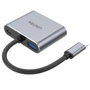 HUB USB-C Unitek 4 en 1 Dual Display, PD 100w