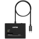 Adaptador Externo Unitek USB-C para discos 2.5", 3.5" y M.2