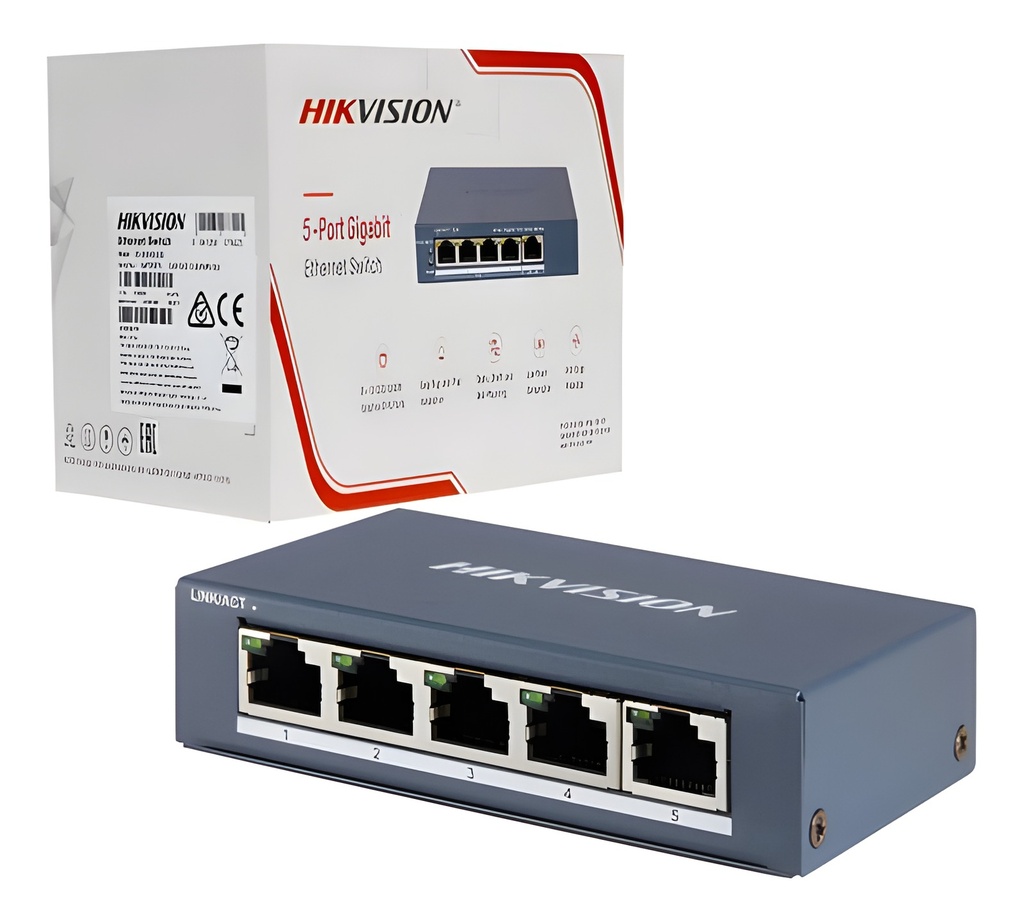 Switch Administrable Capa 2 5 Puertos Gigabit